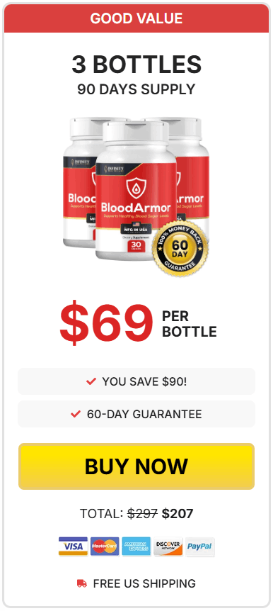 Order BloodArmor 3 Bottles